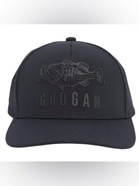 GOOGAN Squad Bass Illusion Flex Fit Black PRINT HAT SnapBack